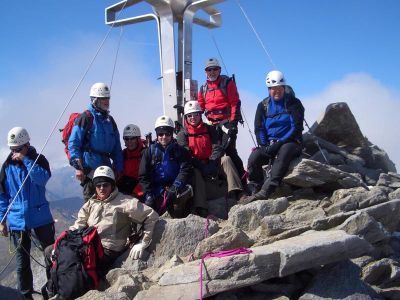005-Stubaier Alpen - Auf dem Gipfel des Zuckerhuetls, 3507 m